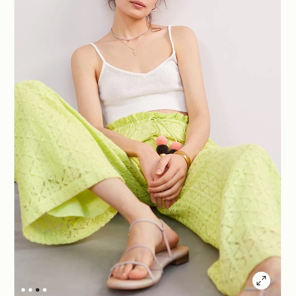 Anthropologie Lacy Wide-Leg Pants - Picture 3 of 10